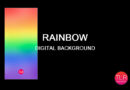 Rainbow phone background-
